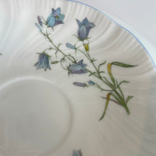 Load image into Gallery viewer, Queen&#39;s Fine Bone China Blue Harebell Saucers, Rosina China Co and &quot;Woman and Home&quot;, Sold Separately