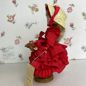 Vintage Bradley Doll - Miss Ruby July Collectors Choice Doll