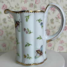 Load image into Gallery viewer, Vintage I. Godinger &amp; Co Primavera Butterfly/Botanical Gardens Pitcher