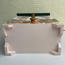 Load image into Gallery viewer, Jewelry Armoire - Harvest Time Country Store Fall Themed Mini Dresser Style Trinket Chest
