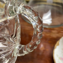 Load image into Gallery viewer, Small Anchor Hocking Milk/Cream Pitcher with Star of David Pattern