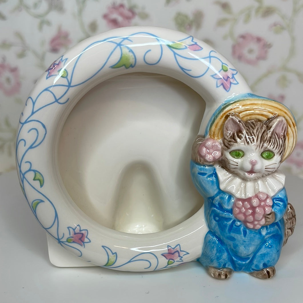 Beatrix Potter Tom Kitten Porcelain Frame by Schmid