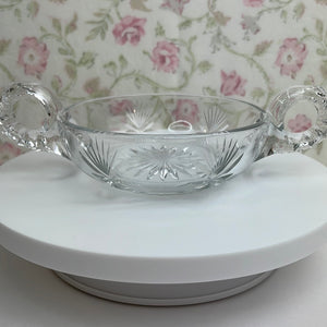 Vintage Imperial Glass Cut Crystal Candy/Nut Dish