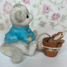 Load image into Gallery viewer, Collectible Calico Kittens figurine “Some Bunny To Love You”