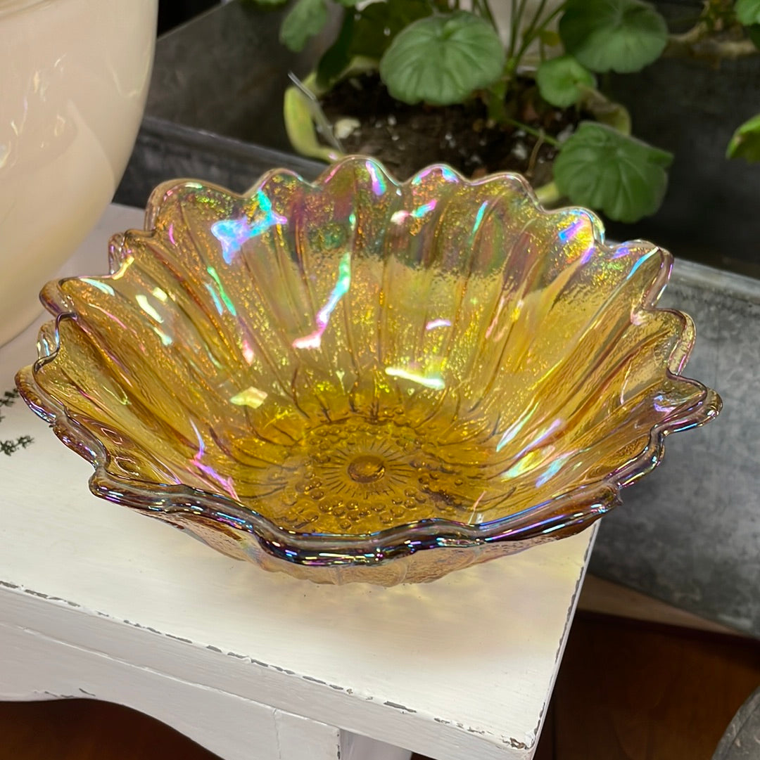 Holiday Gift Guide - Yellow Glass Dish