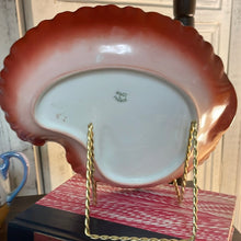 Load image into Gallery viewer, Haviland &amp; Company Limoges France Rare Red, Pink and Gold Floral Candy Dish