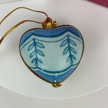 Load image into Gallery viewer, Valerie Parr Hill - Heart Felt Blessings, Puffed Porcelain Heart Shaped Trinket Box