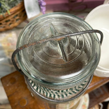 Load image into Gallery viewer, Vintage Short Ball Ideal Jar with Wire Bail Closure