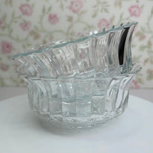 Load image into Gallery viewer, Kig Malaysia Glass Bowls with Fleur de Lis Pattern, Mid Century Glassware