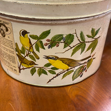 Load image into Gallery viewer, Vintage Tom Sturgis Pretzel Tin - Multi Bird Motif