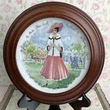 Load image into Gallery viewer, Henri D’Arceau Limoges Collector&#39;s Plate - Sophie la Mode New Look Sophie la Mode New Look, La Féminité Retrouvée