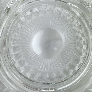 Vintage Jeanette Glass National Pattern Divided Relish Serving Tray Platter