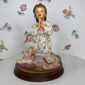 Demdaco Mama Says Pray, Girl Figure by Kathy Andrews Fincher