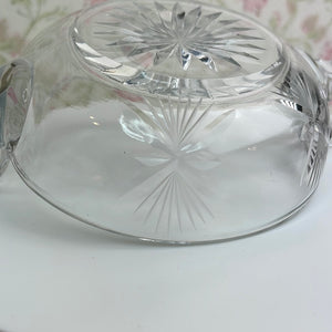 Vintage Imperial Glass Cut Crystal Candy/Nut Dish