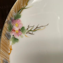 Load image into Gallery viewer, Vintage Hand Painted Nippon Porcelain Dessert Plate
