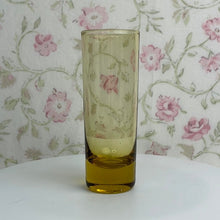 Load image into Gallery viewer, Vintage Round Bottom Shot Glasses, Set of 4 Multicolored Cordial Glasses