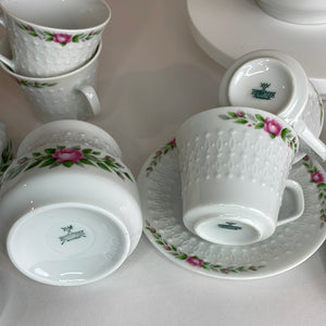 Vintage Mitterteich Bavaria Tea Set, 4 place settings