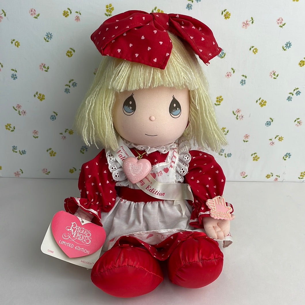 Precious Moments Valentine Day Edition Applause Doll Meolody