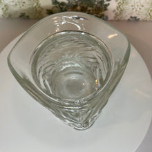Load image into Gallery viewer, Vintage Avon Paul Revere Candle Holder, Clear Glass American Revolution Americana Decor