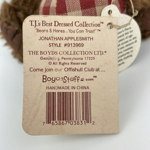 Boyd's Bears Jonathan Applesmith, T.J.'s Best Dressed Collection - Style #913969