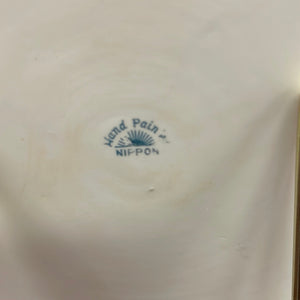 Vintage Hand Painted Nippon Porcelain Dessert Plate