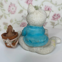 Load image into Gallery viewer, Collectible Calico Kittens figurine “Some Bunny To Love You”