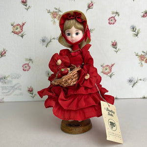 Vintage Bradley Doll - Miss Ruby July Collectors Choice Doll
