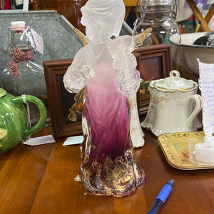 Plastic pink angel