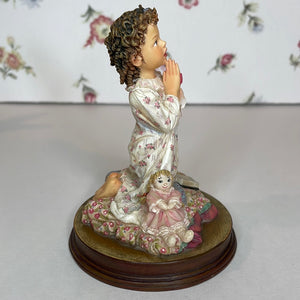 Demdaco Mama Says Pray, Girl Figure by Kathy Andrews Fincher
