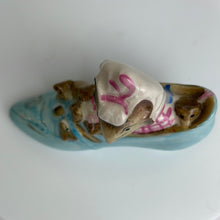 Load image into Gallery viewer, Beatrix Potter&#39;s Old Woman Who Lived in a Shoe Porcelain Figurine by Beswick England