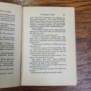 Nancy Drew - The Clue of The Broken Locket - #11 1934 with Dust Jacket