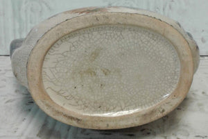 Magnani Pottery Vase with Crackle Finish