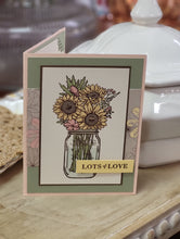 Load image into Gallery viewer, Handmade &quot;Lots of Love&quot; Cards