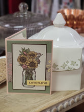 Load image into Gallery viewer, Handmade &quot;Lots of Love&quot; Cards