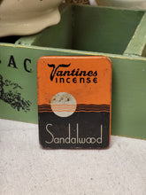 Load image into Gallery viewer, Antique 1920 Vantine’s tin incense box deco
