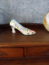 Load image into Gallery viewer, Decorative Hand Painted Ceramic High Heeled Shoe.