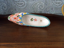 Load image into Gallery viewer, Decorative Hand Painted Ceramic High Heeled Shoe.