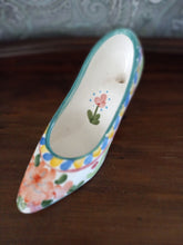 Load image into Gallery viewer, Decorative Hand Painted Ceramic High Heeled Shoe.