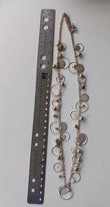 Vintage Silver Bangle Type 36-inch Necklace