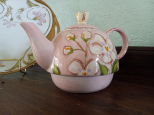 Vintage Apple Blossom Teapot