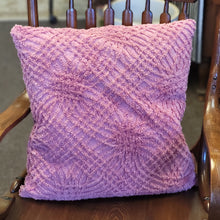 Load image into Gallery viewer, Pink Chenille 18&quot; Pillow