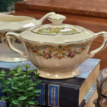 Load image into Gallery viewer, Vintage Crown Ivory China Cream and Sugar 1930&#39;s