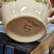 Load image into Gallery viewer, Vintage Crown Ivory China Cream and Sugar 1930&#39;s