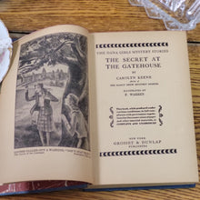 Load image into Gallery viewer, The Dana Girls Mystery Stories - The Secret at the Gatehouse by Carolyn Keene, 1940