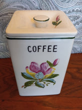 Load image into Gallery viewer, Vintage Royal Sealy Japan Ceramic Canisters, Hand Painted Floral Design