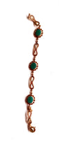 Load image into Gallery viewer, AM CO 14 C.G. Turquoise Color Gemstone Bracelet