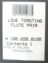 Load image into Gallery viewer, Waterford Crystal The Millennium Collection &quot;Love Toasting Flute Pair&quot; to the Year 2000 #25