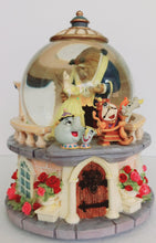 Load image into Gallery viewer, Disney Snow Globe of Beauty and the Beast Dancing
