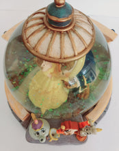 Load image into Gallery viewer, Disney Snow Globe of Beauty and the Beast Dancing