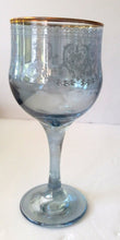 Load image into Gallery viewer, Vintage From &quot;Italian Decor &quot; Colored Crystal Etched Wine Glasses - Set of 6 in Original Box